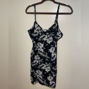 Spaghetti strap midi dress high stretch!